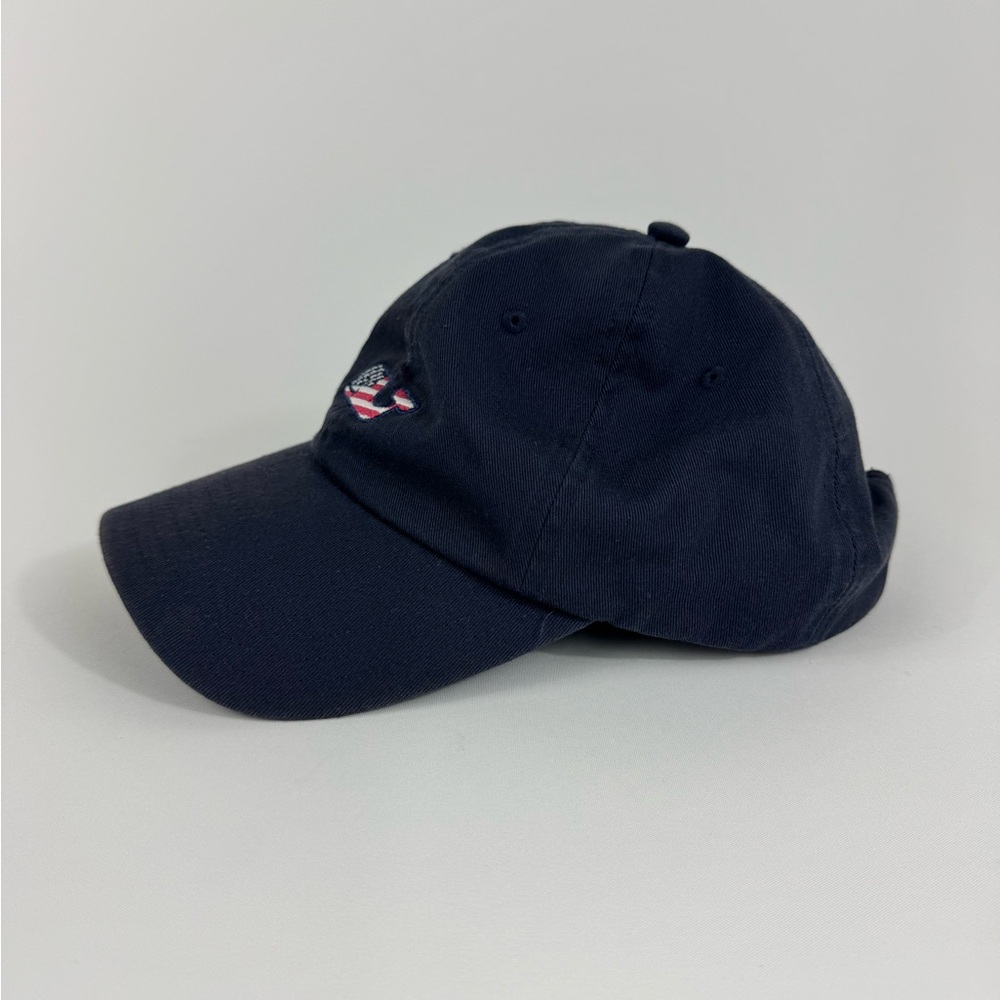 Vineyard Vines American Flag Whale Baseball Cap - Picture 4 of 4
